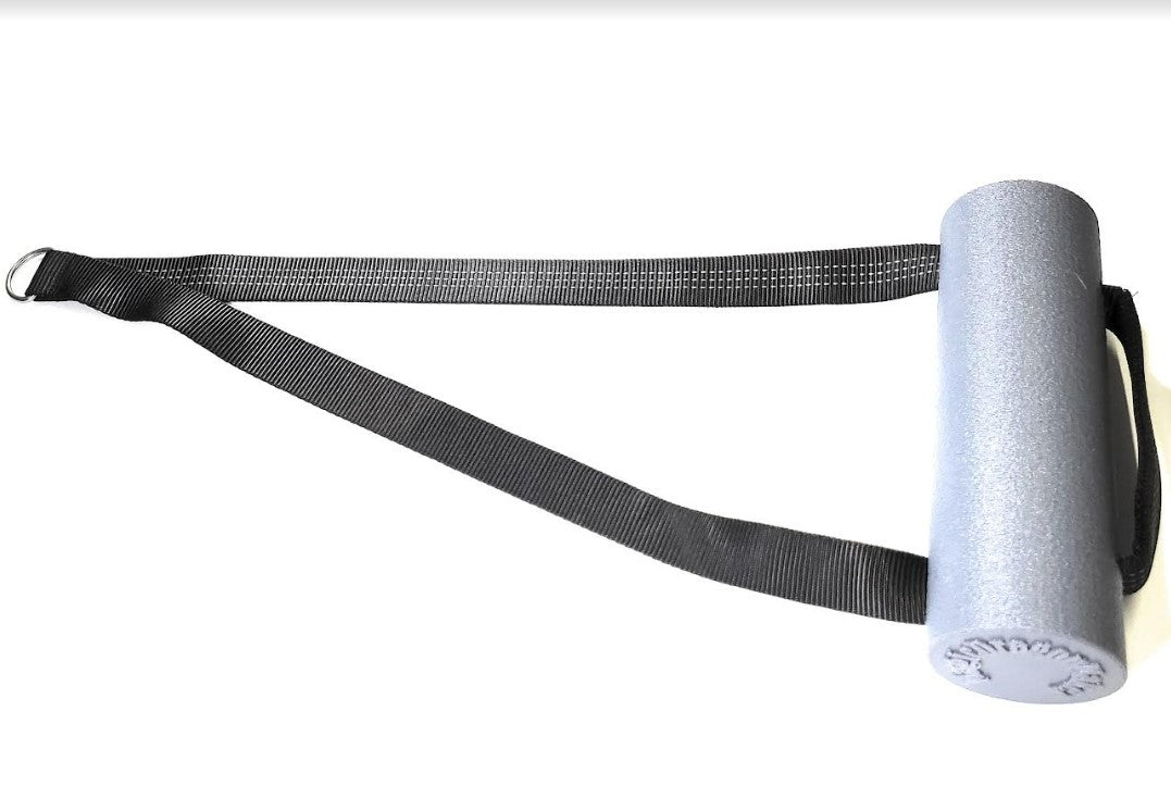 Arm Wrestling Exercise Handle, Cupping Handle - Wrist Wrench 2.5 Inch Diameter, Handle and Strap for Training at The Gym, Wrist and Forearm Strengthener, Workout Equipment, Fat Grip for Strong Wrist, Finger Strength Training, Non-Slip Textured Surface